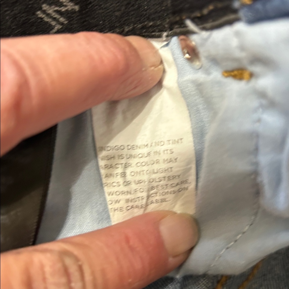 Jones New York Dark Blue Skinny Jeans Size 6 - Picture 10 of 12